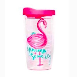NIB Lilly Pulitzer Flamingo Tumbler NEW